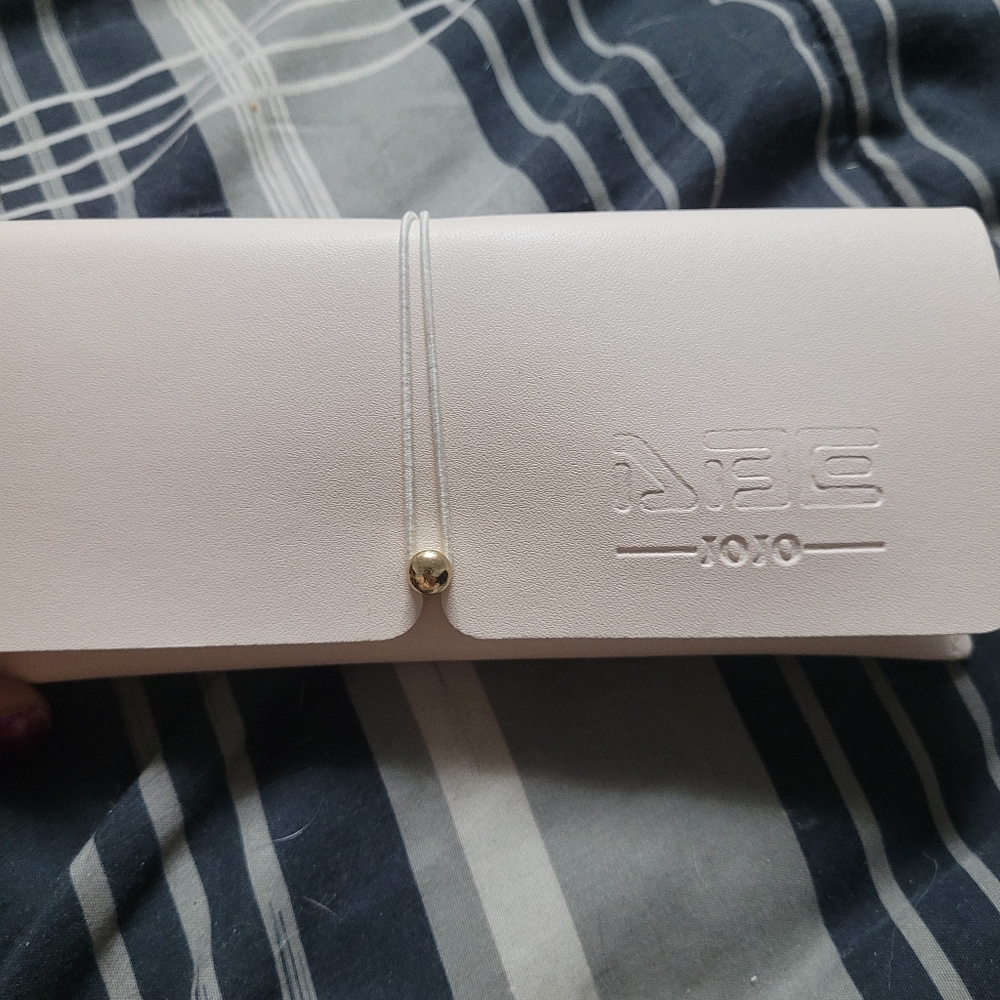 JINS White Eyewear Case